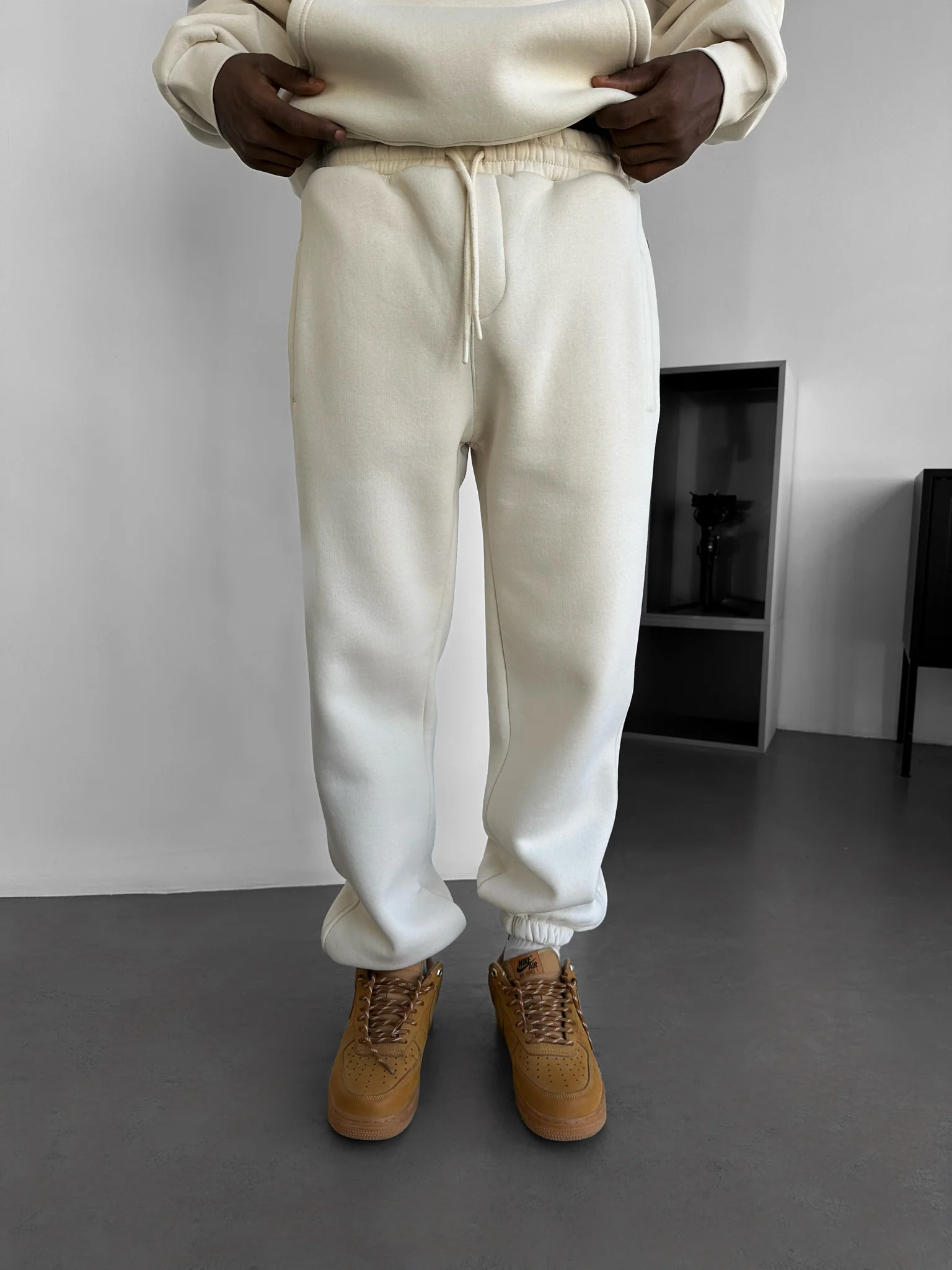 Basic Jogger - Beige