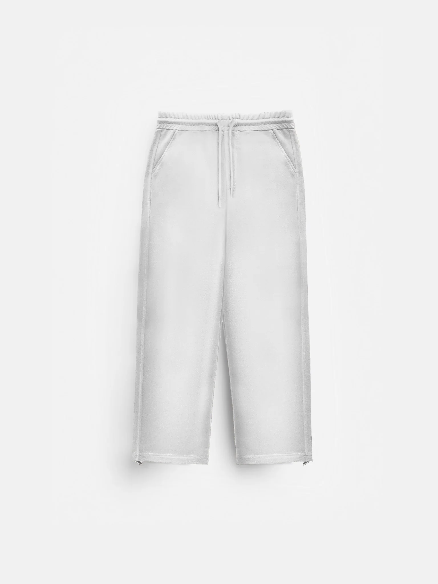 Basic Trousers - White - Image 2