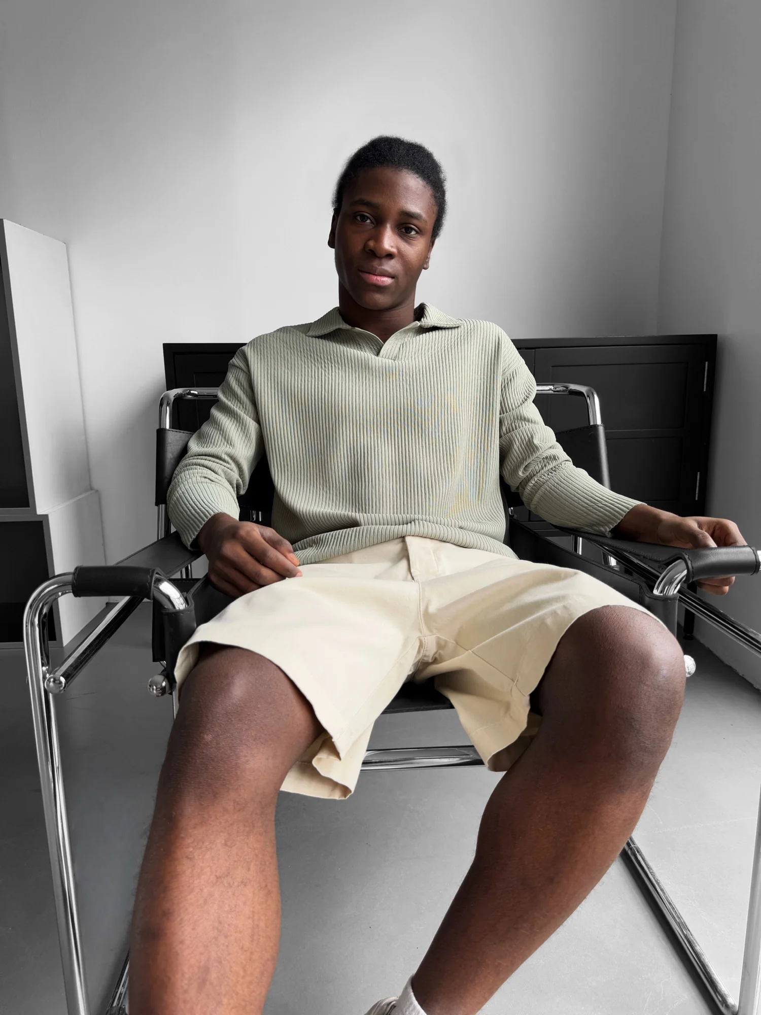 Chino Shorts - Beige - Image 2