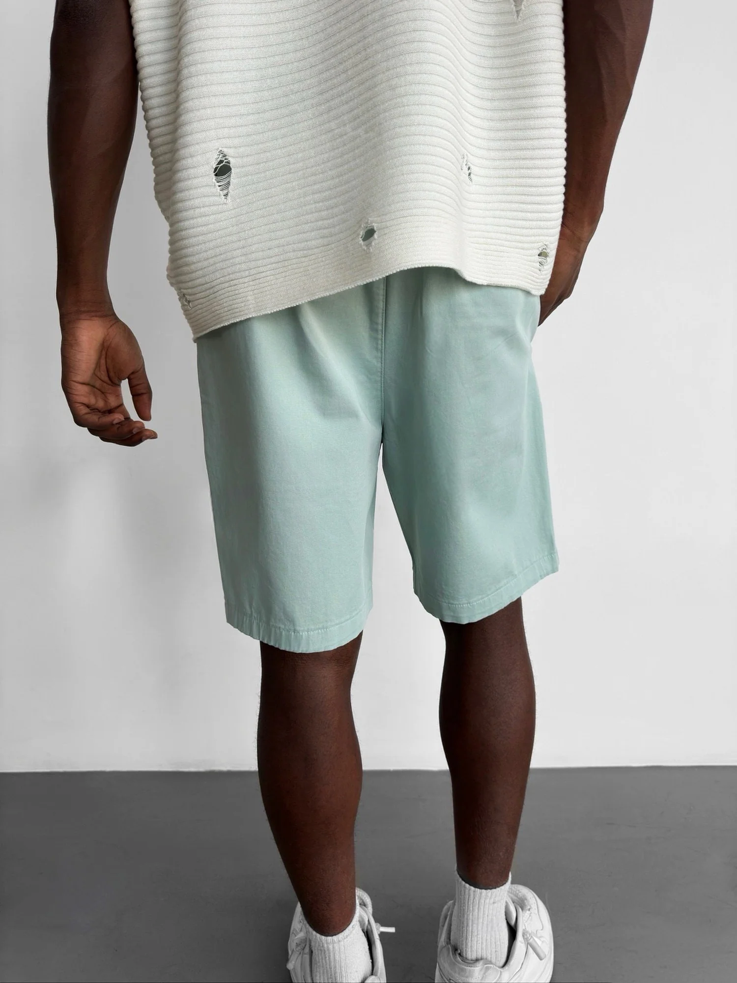Chino Shorts - Mint - Image 2