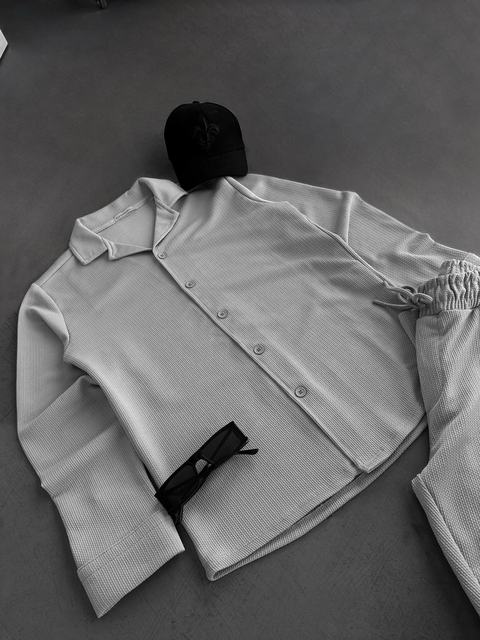 Comfort Suit Shirt - Grey - Image 3