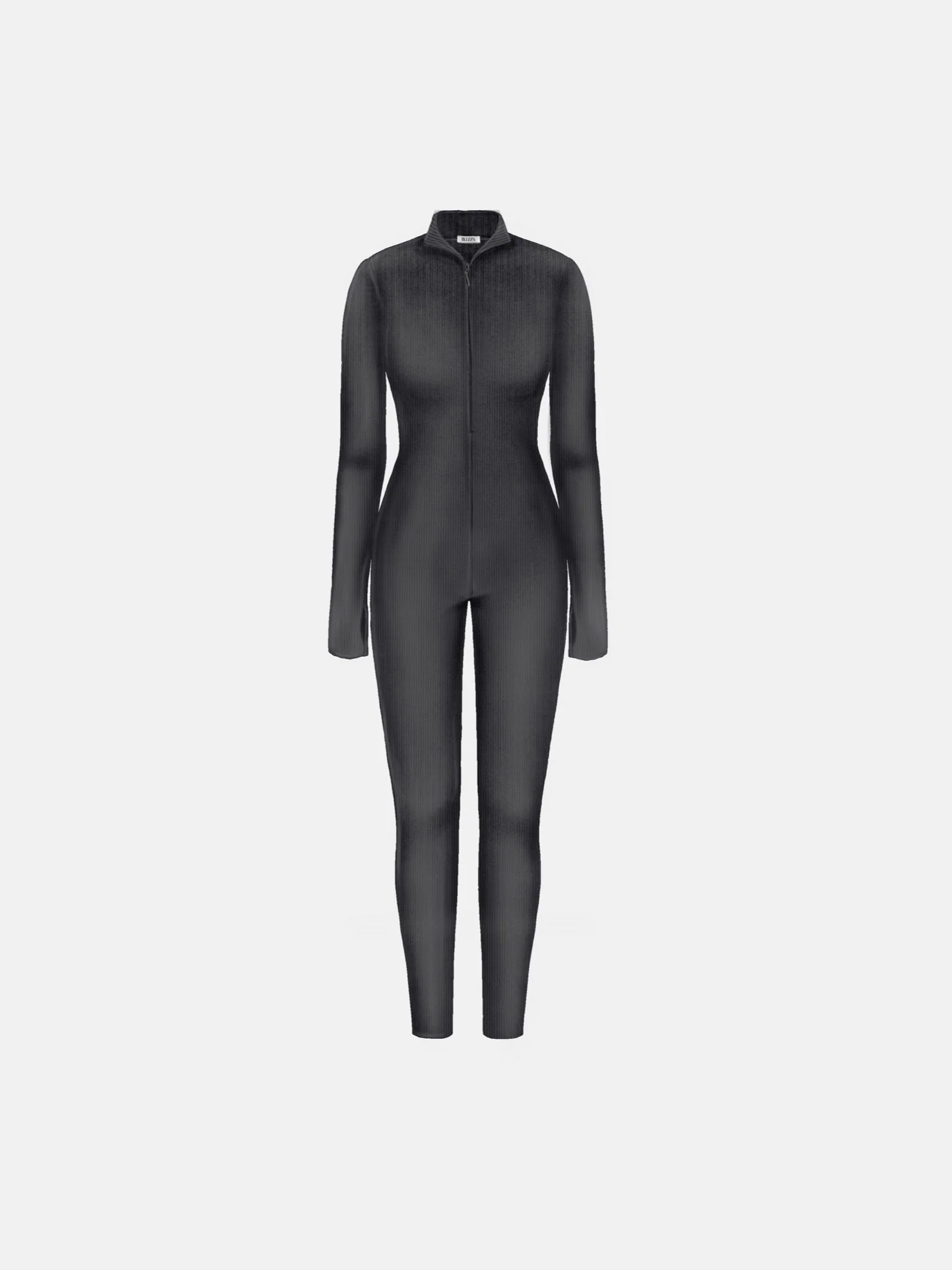 Full Body Zipper Suit - Anthracite - Image 6