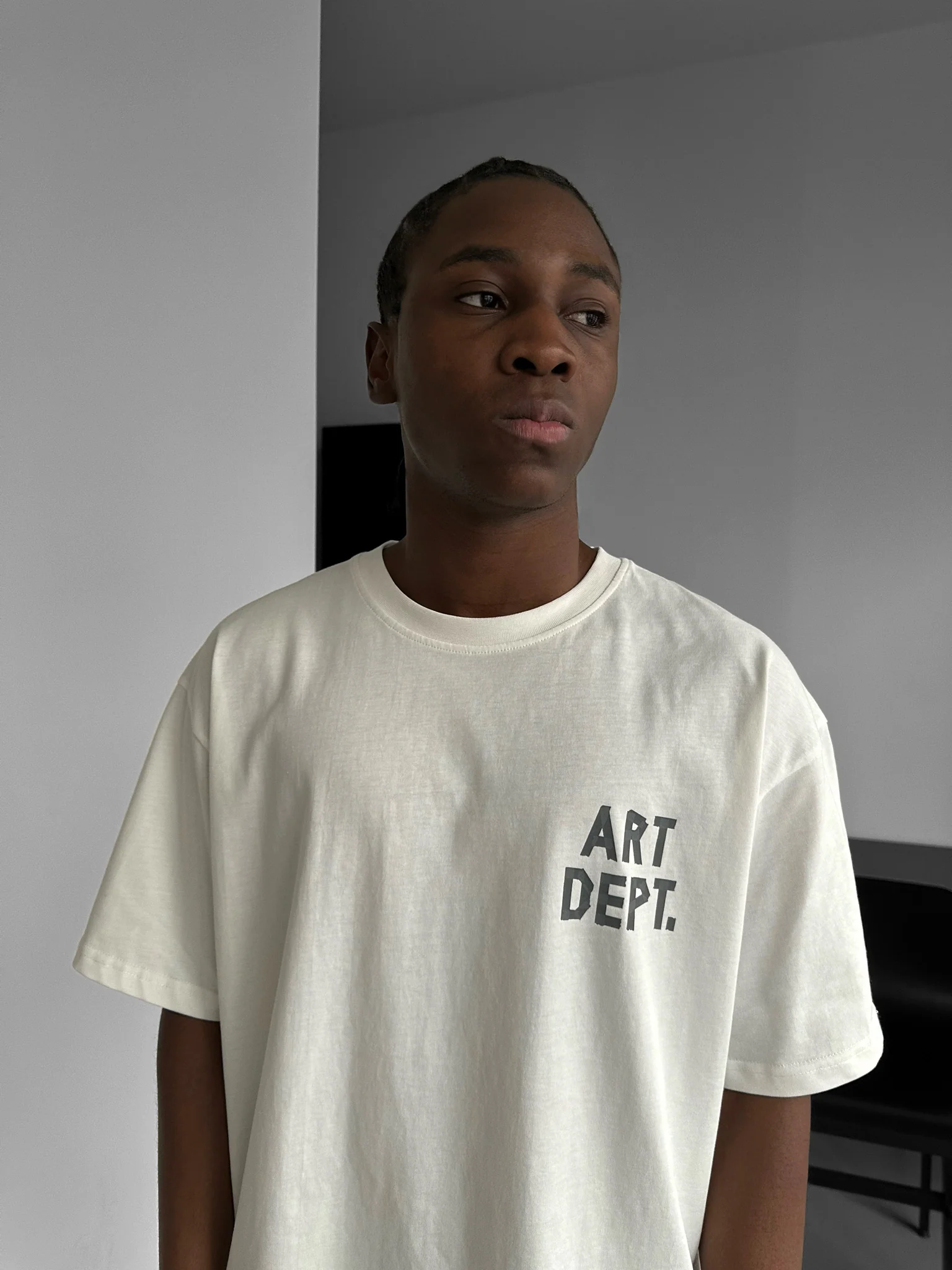 Oversize Art Dept. T-shirt - Ecru - Image 4