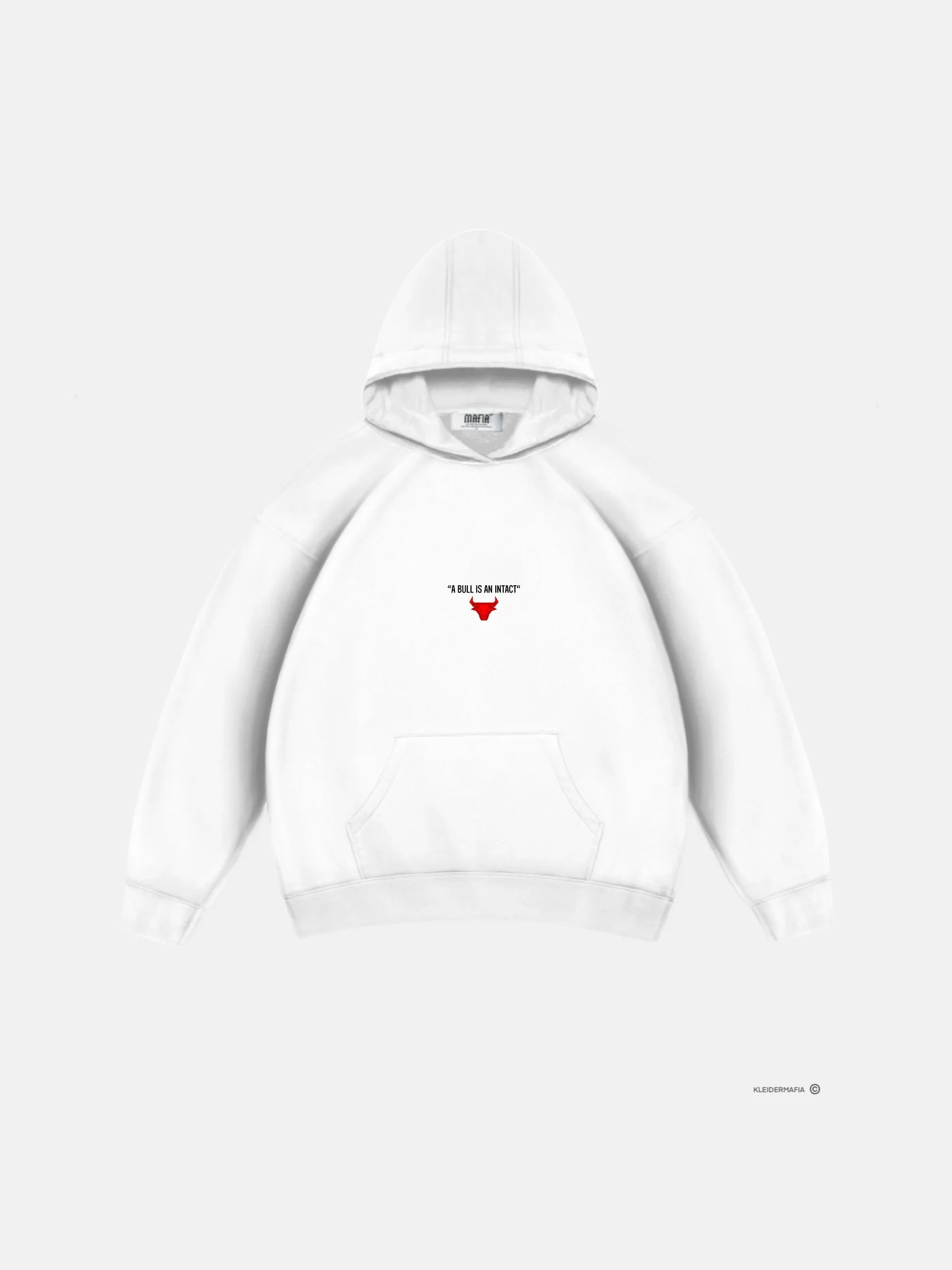 Oversize Bull Hoodie - Off White - Image 8