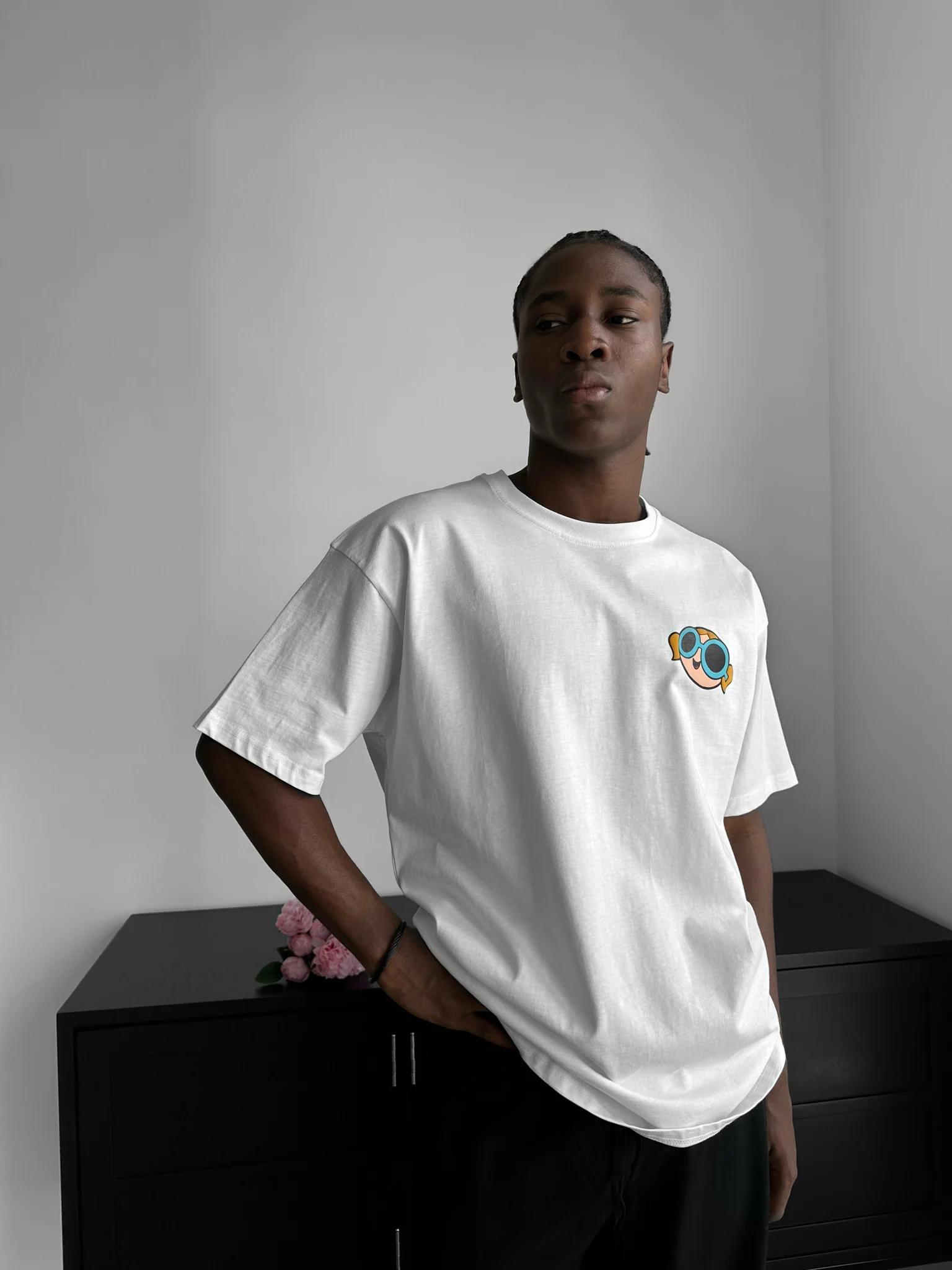 Oversize Comic T-Shirt - Ecru - Image 2