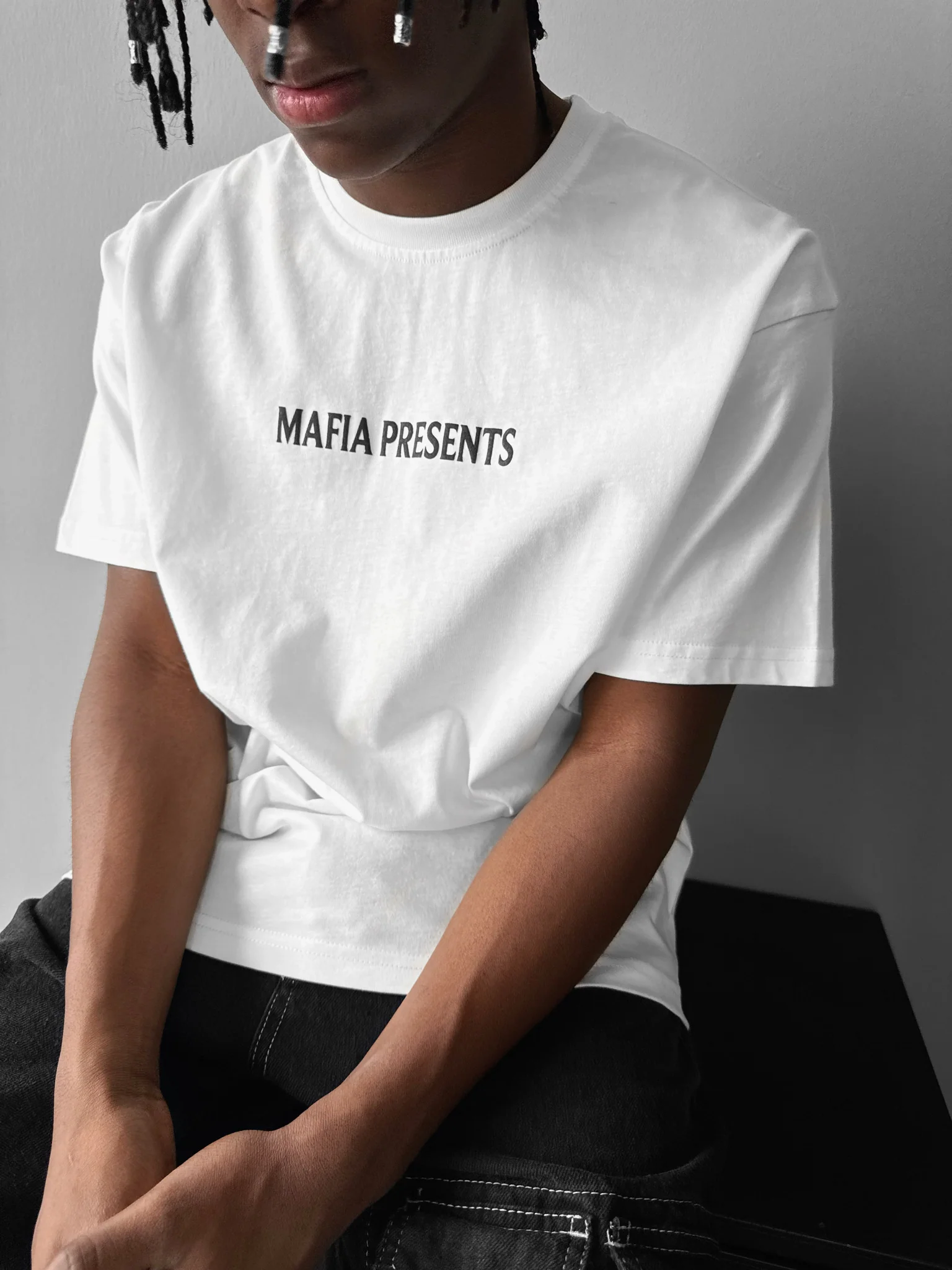 Oversize Creatures T-Shirt - Ecru - Image 2
