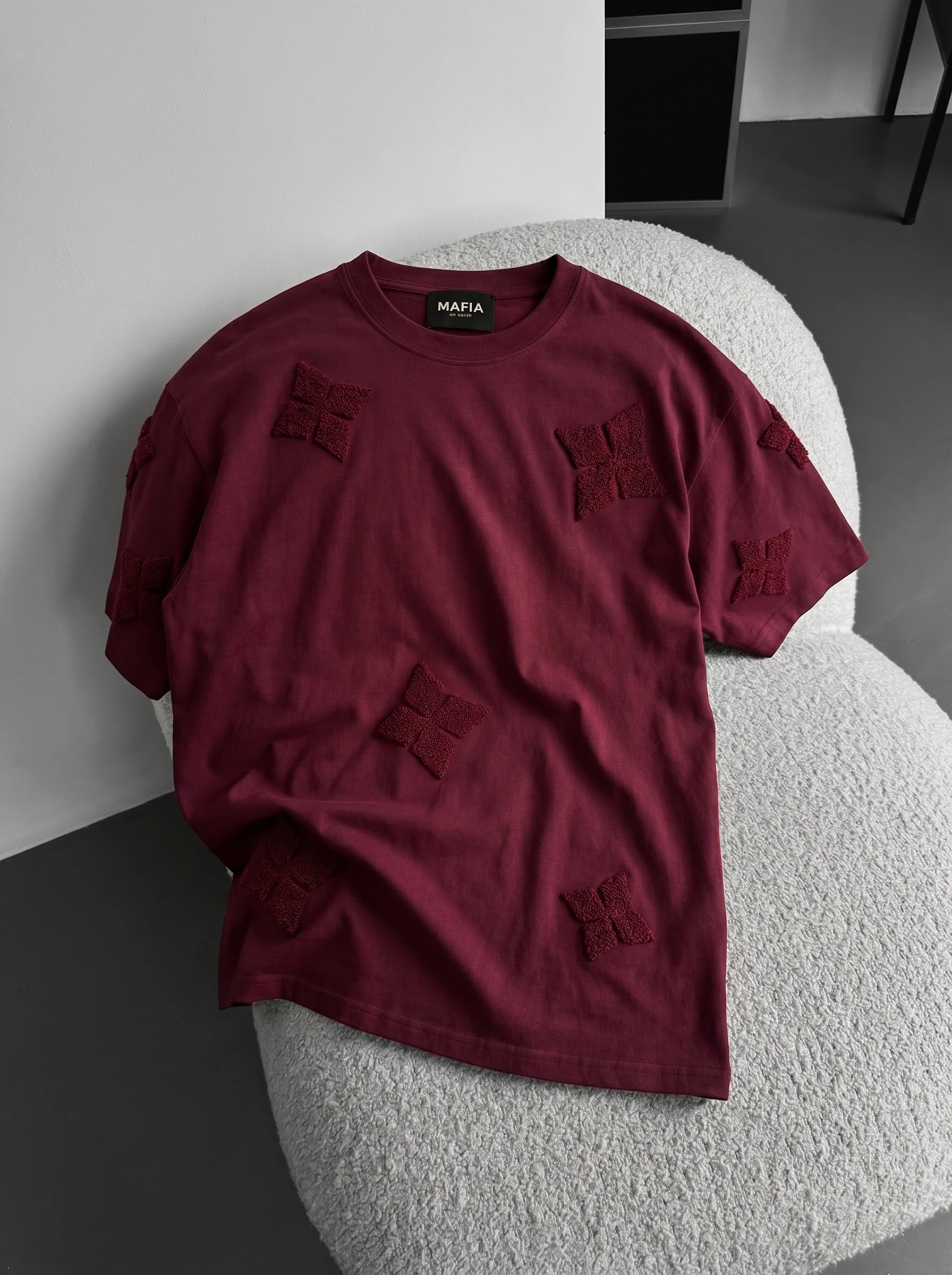 Oversize Detailed T-Shirt - Port Royale