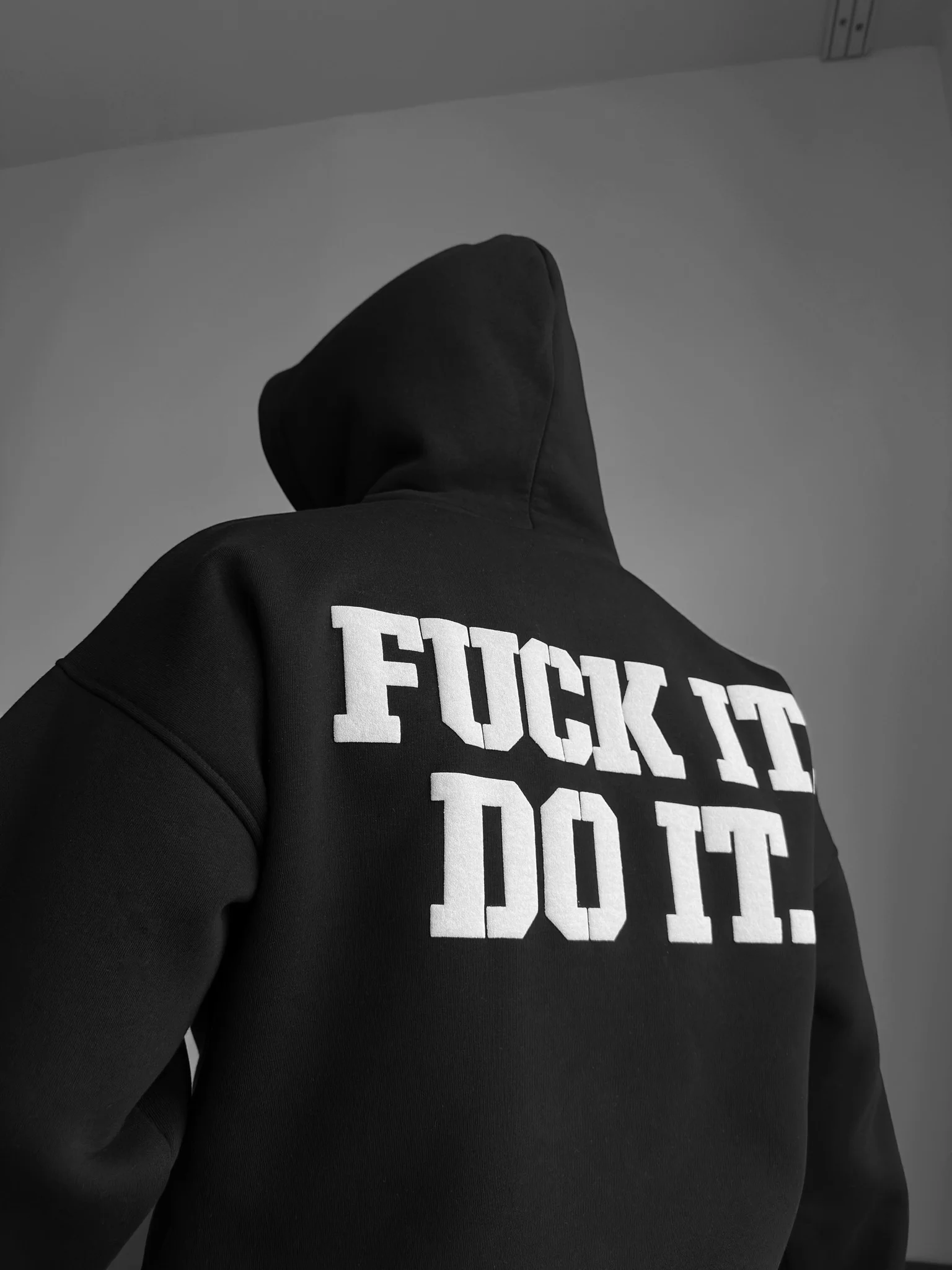 Oversize Do It Hoodie - Black