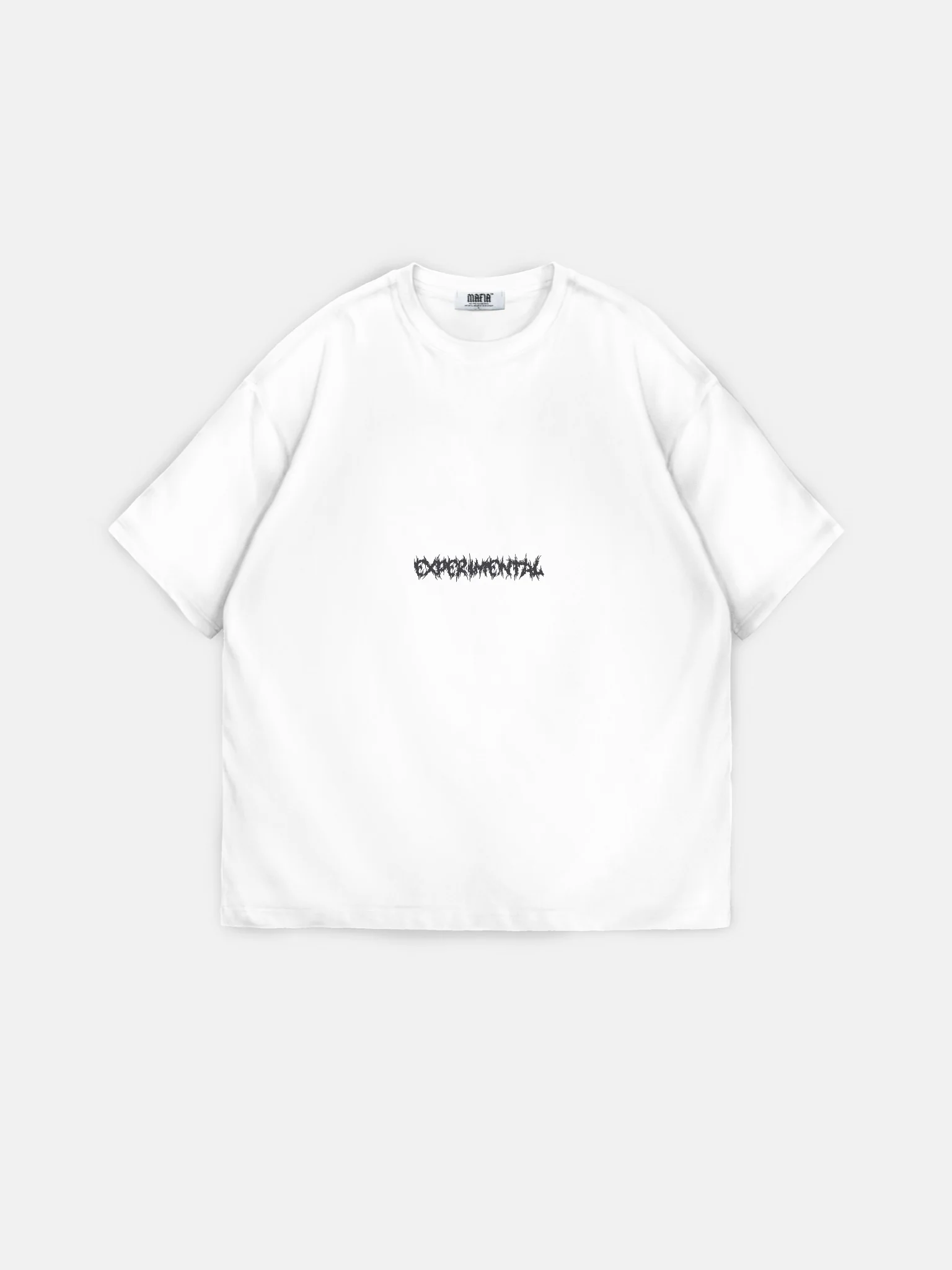 Oversize Experimental T-Shirt - Ecru - Image 8