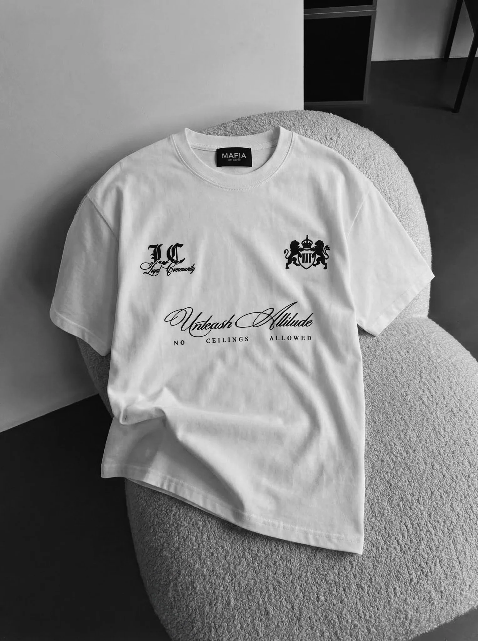 Oversize Local T-shirt - Ecru