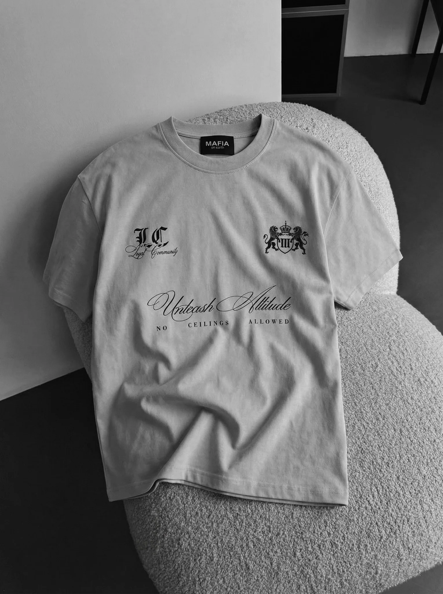 Oversize Local T-shirt - Grey - Image 4