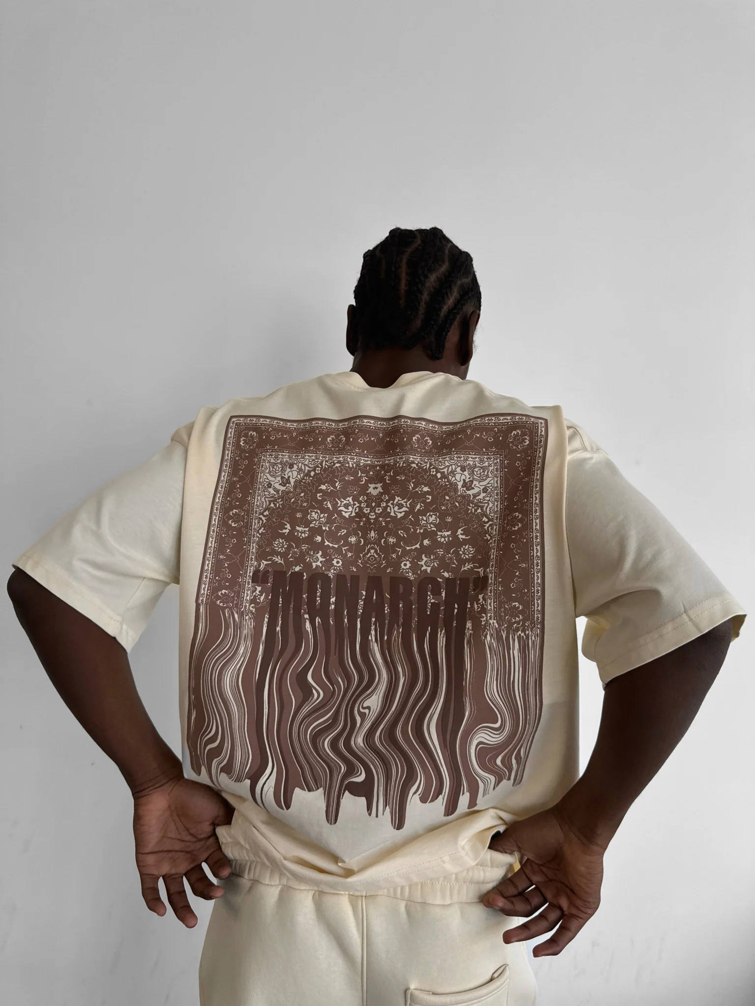 Oversize "Monarch" T-Shirt - Antique White