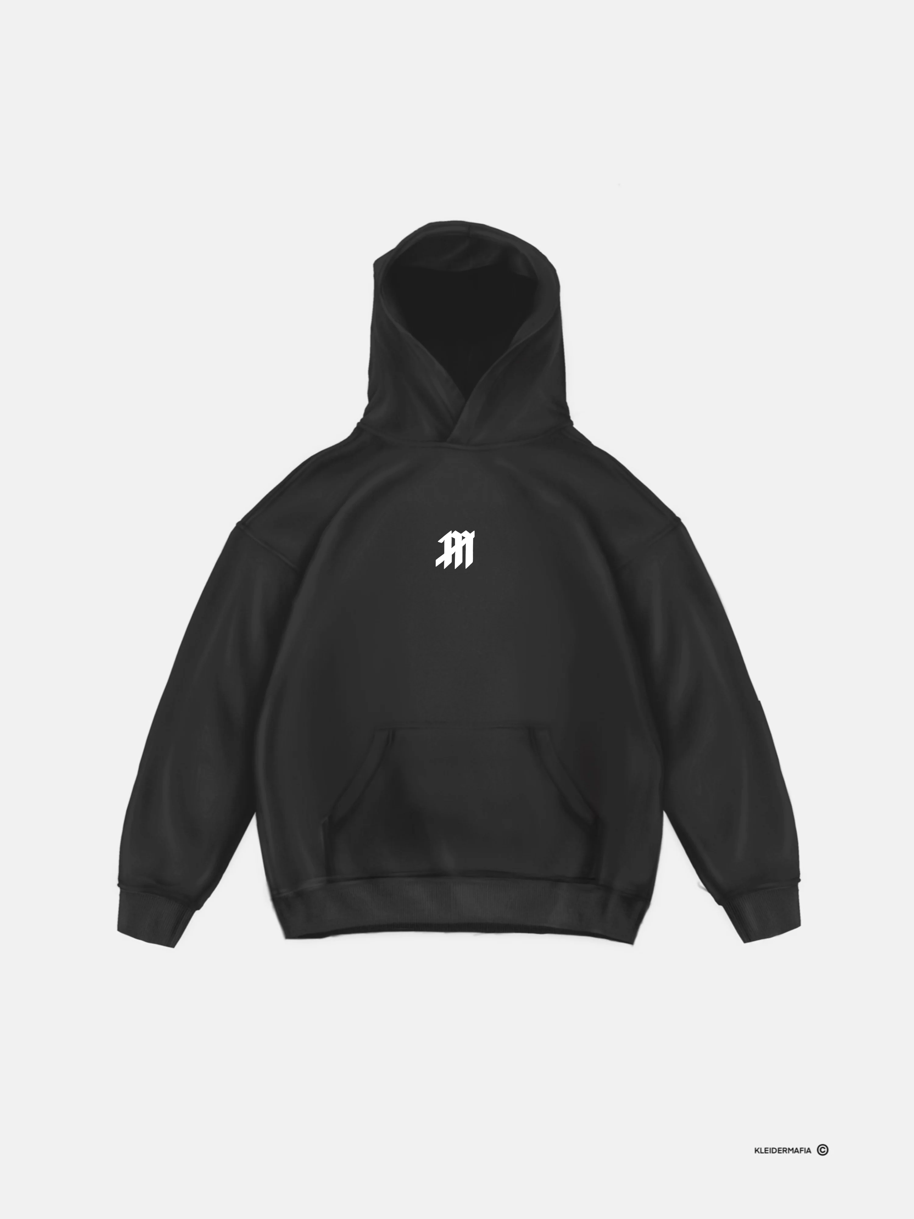 Oversize Mouse Hoodie - Black and White - Image 3