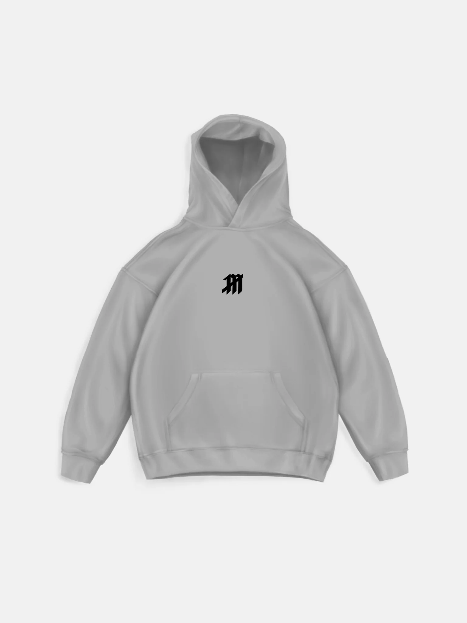 Oversize Mouse Hoodie - Grey - Image 3