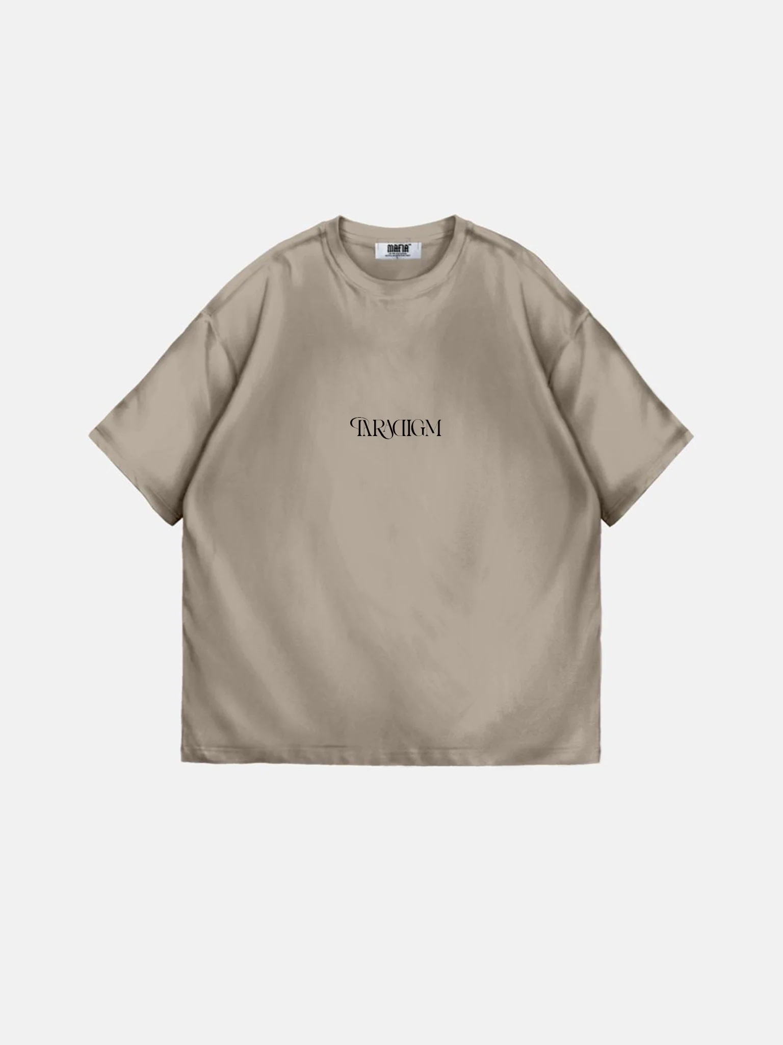 Oversize Paradigm T-Shirt - Beige - Image 6