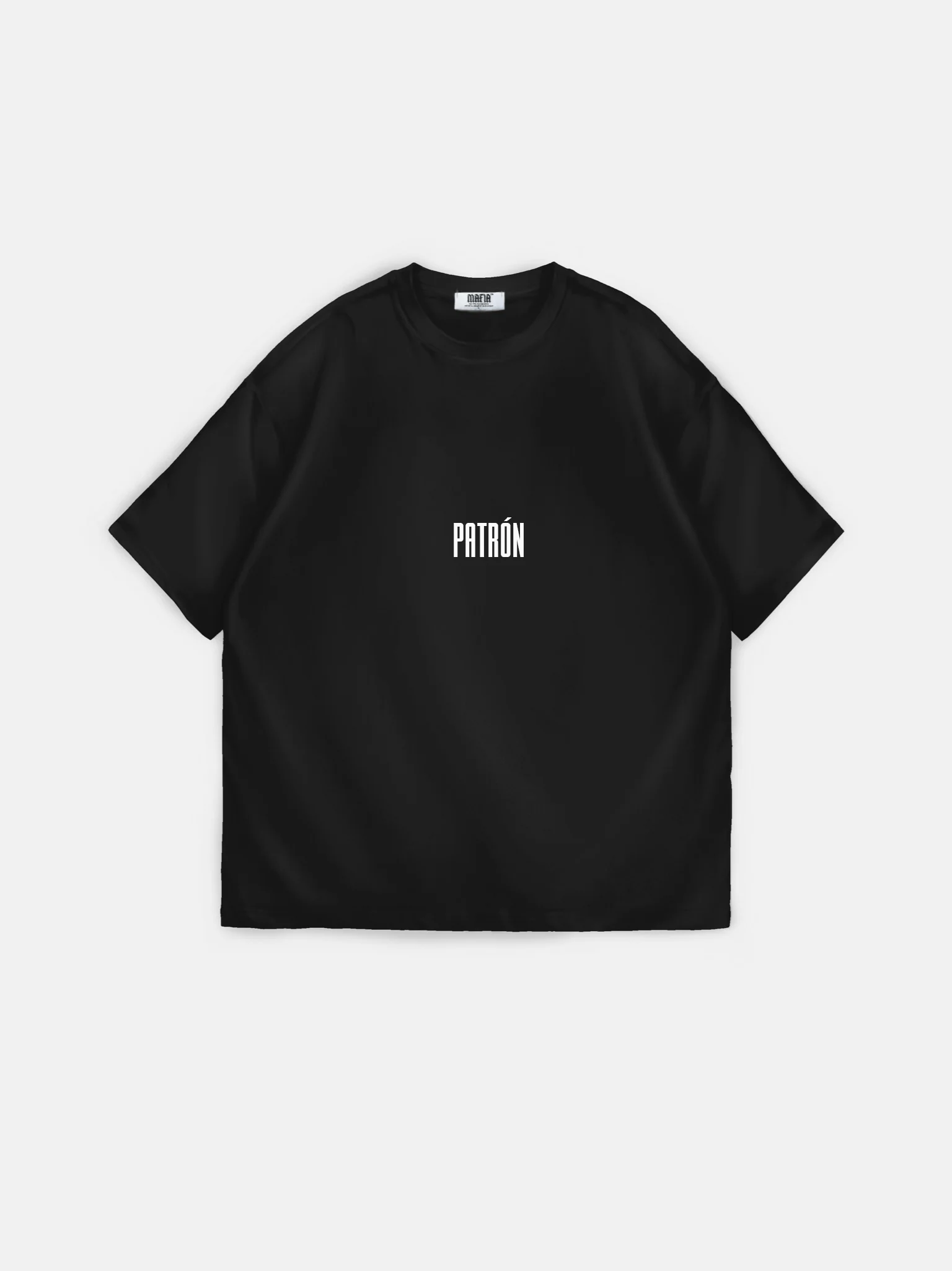 Oversize Patron T-Shirt - Black - Image 6