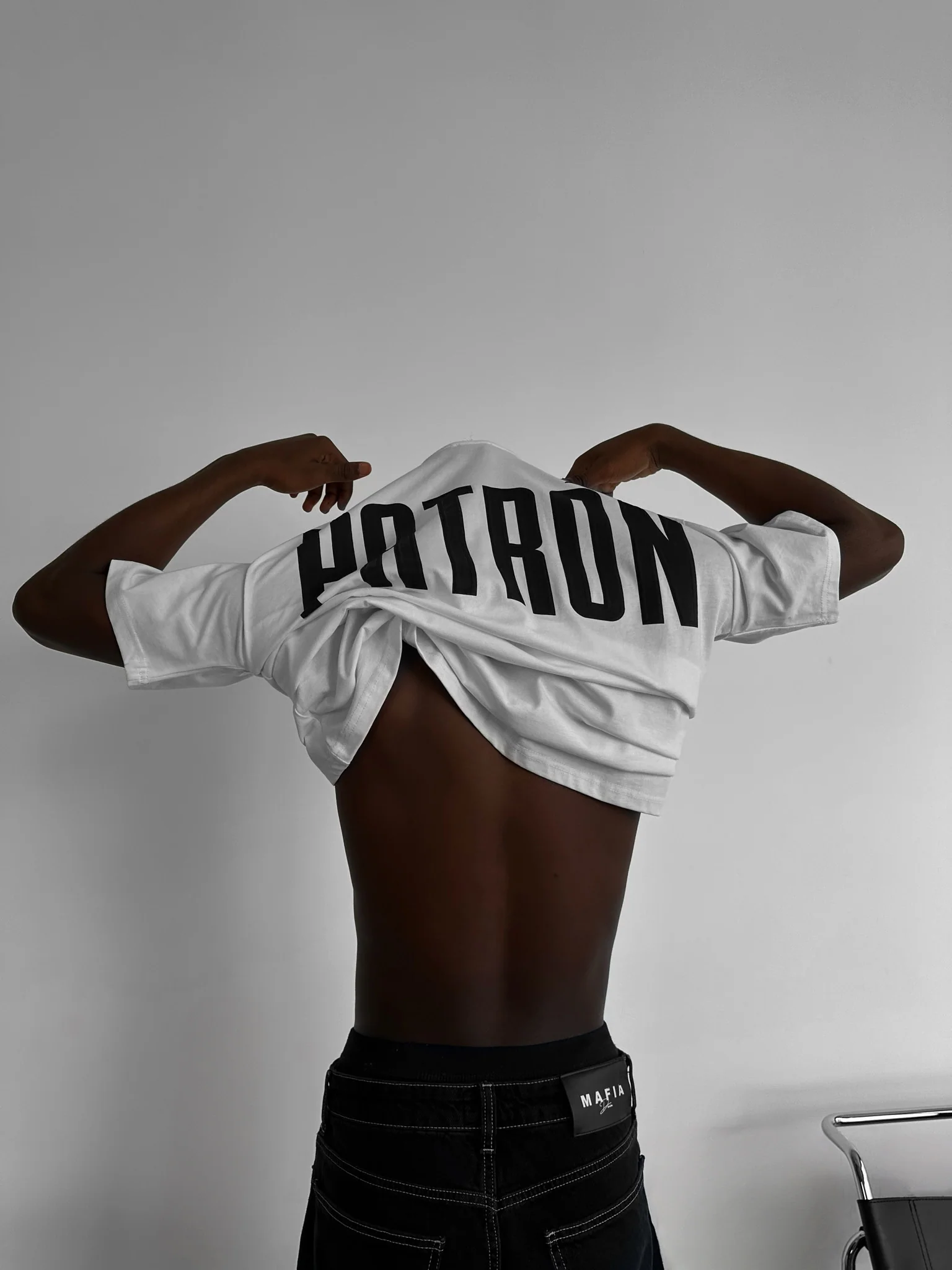 Oversize Patron T-Shirt - Ecru - Image 3