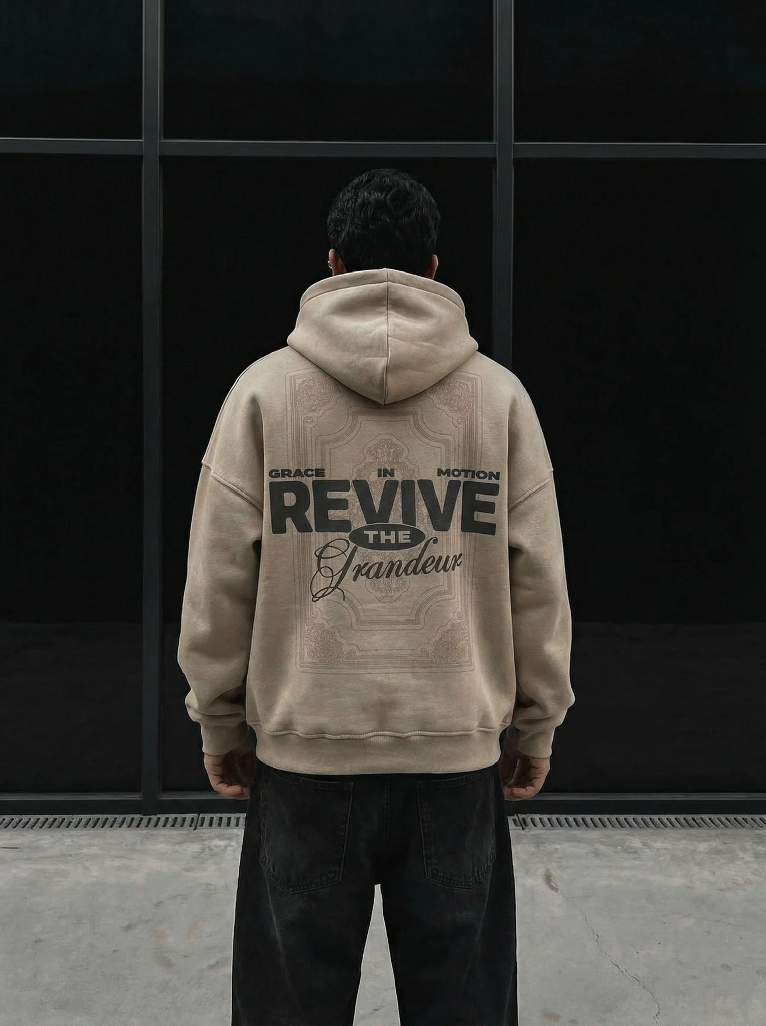 Oversize Revive Hoodie - Simply Taupe - Image 2