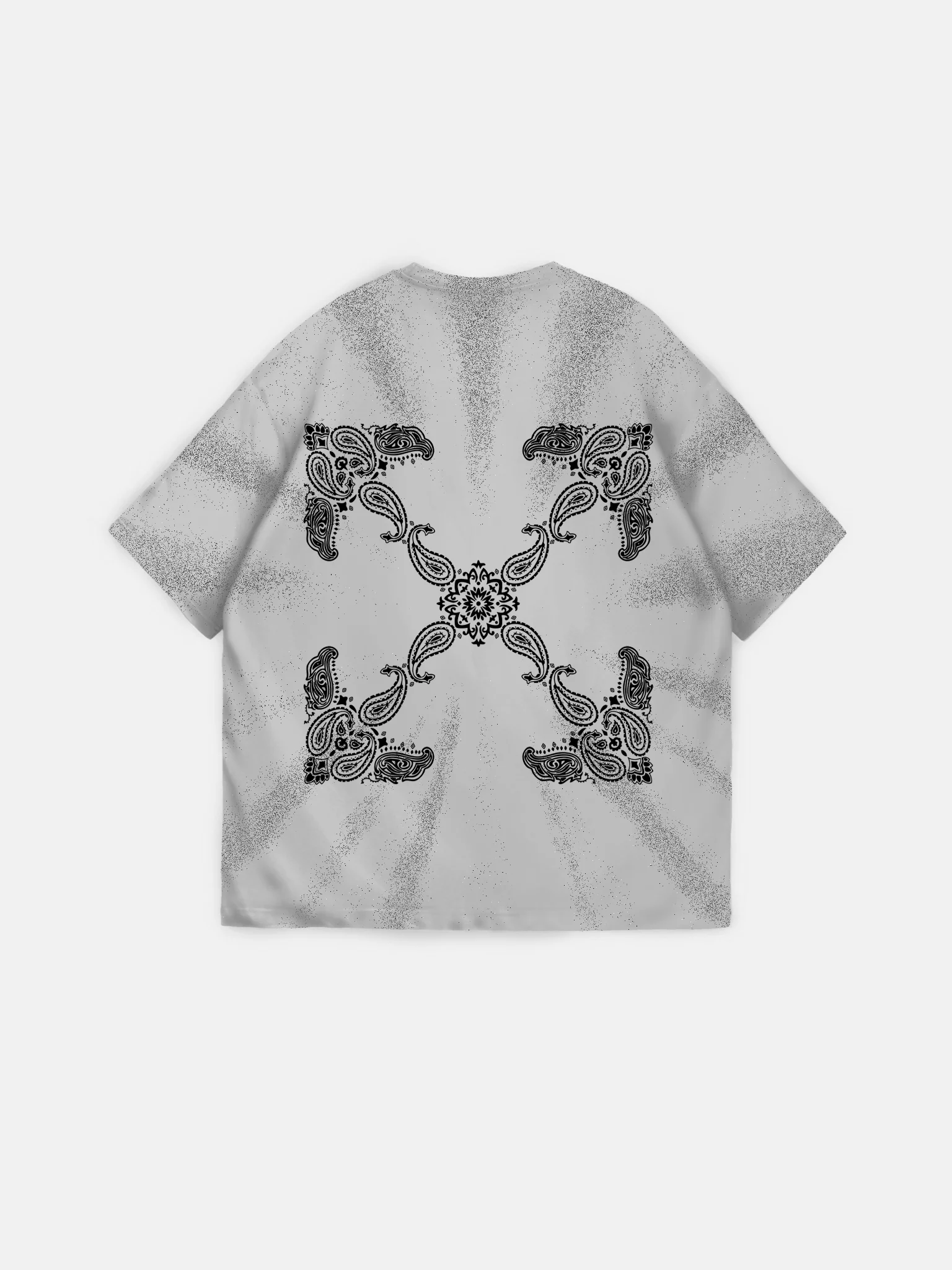 Oversize 'Sacred' T-Shirt - Grey - Image 2