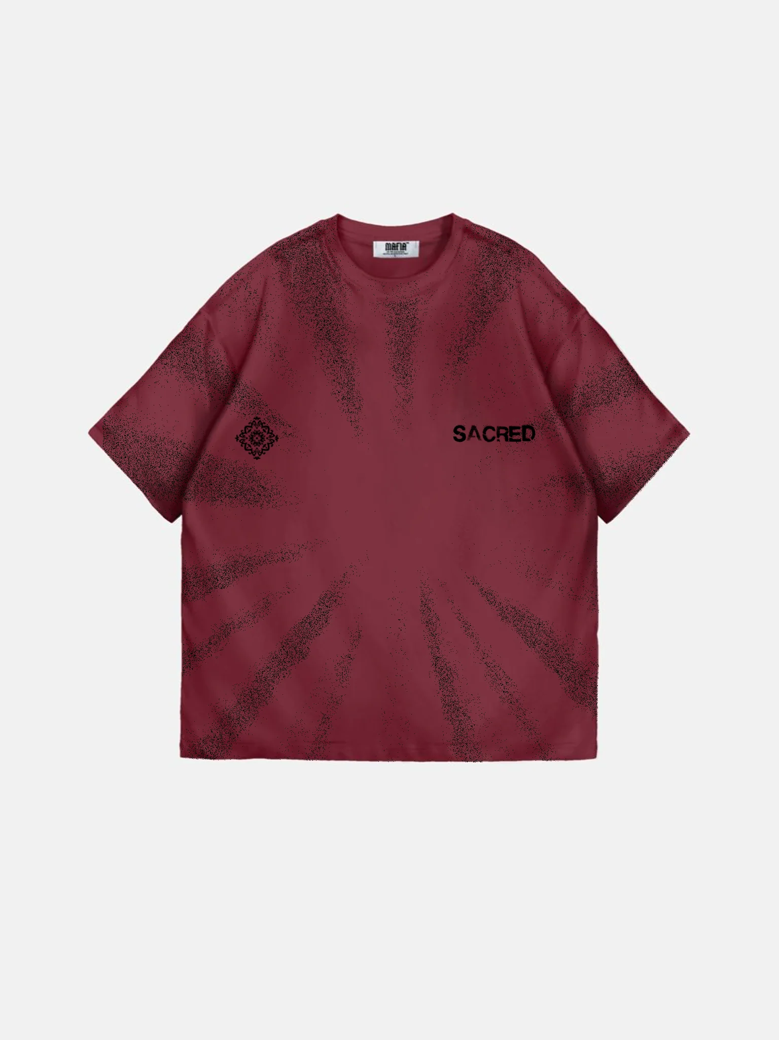 Oversize 'Sacred' T-Shirt - Port Royale - Image 5