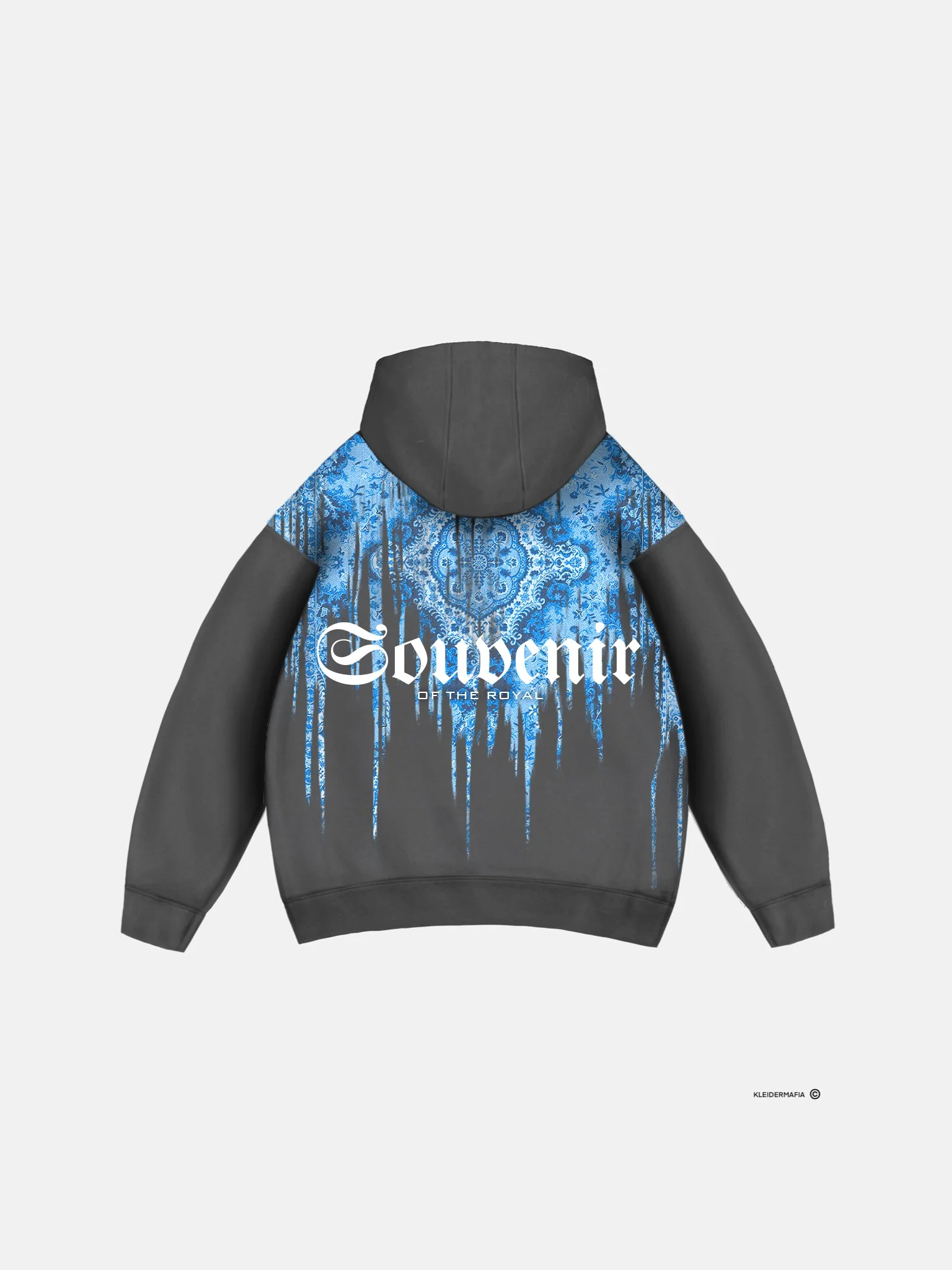 Oversize Souvenir Hoodie - Anthracite - Image 4