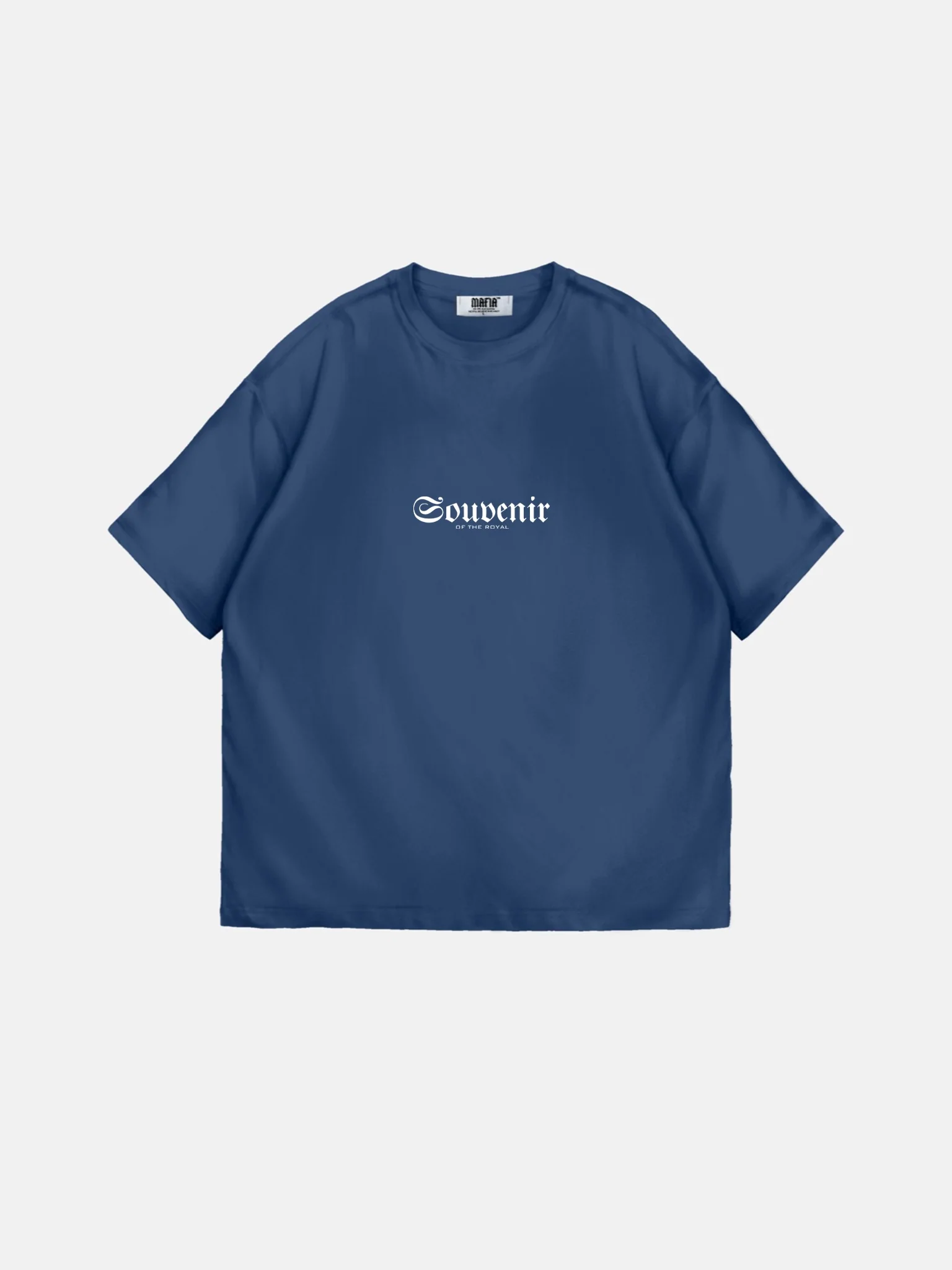 Oversize Souvenir T-Shirt - Navy Peony - Image 6