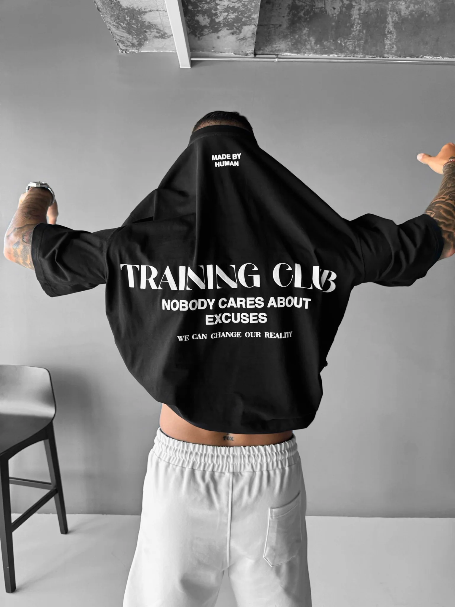 Oversize Training Club T-Shirt - Black