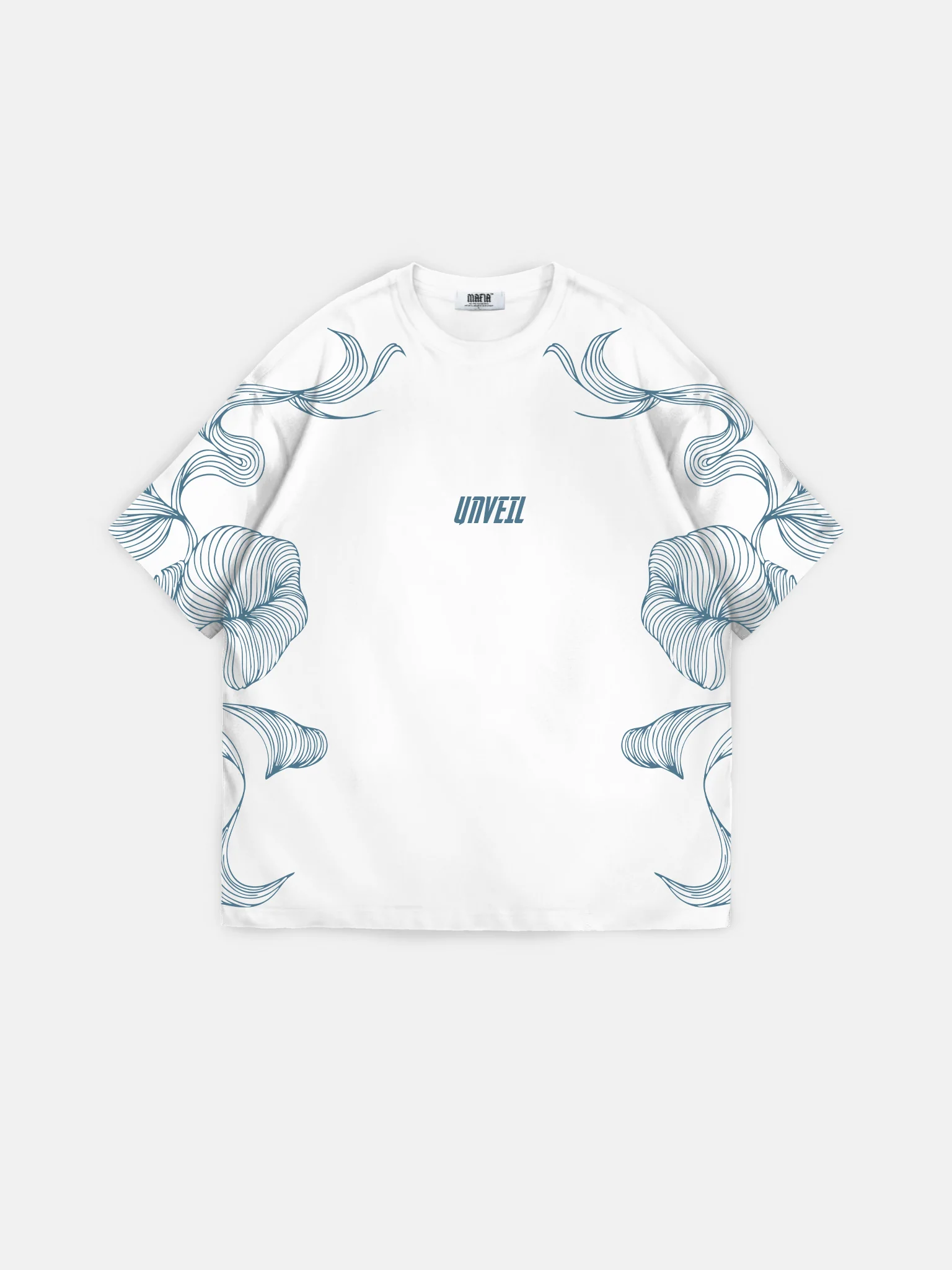 Oversize 'Unveil' T-Shirt - Ecru - Image 4