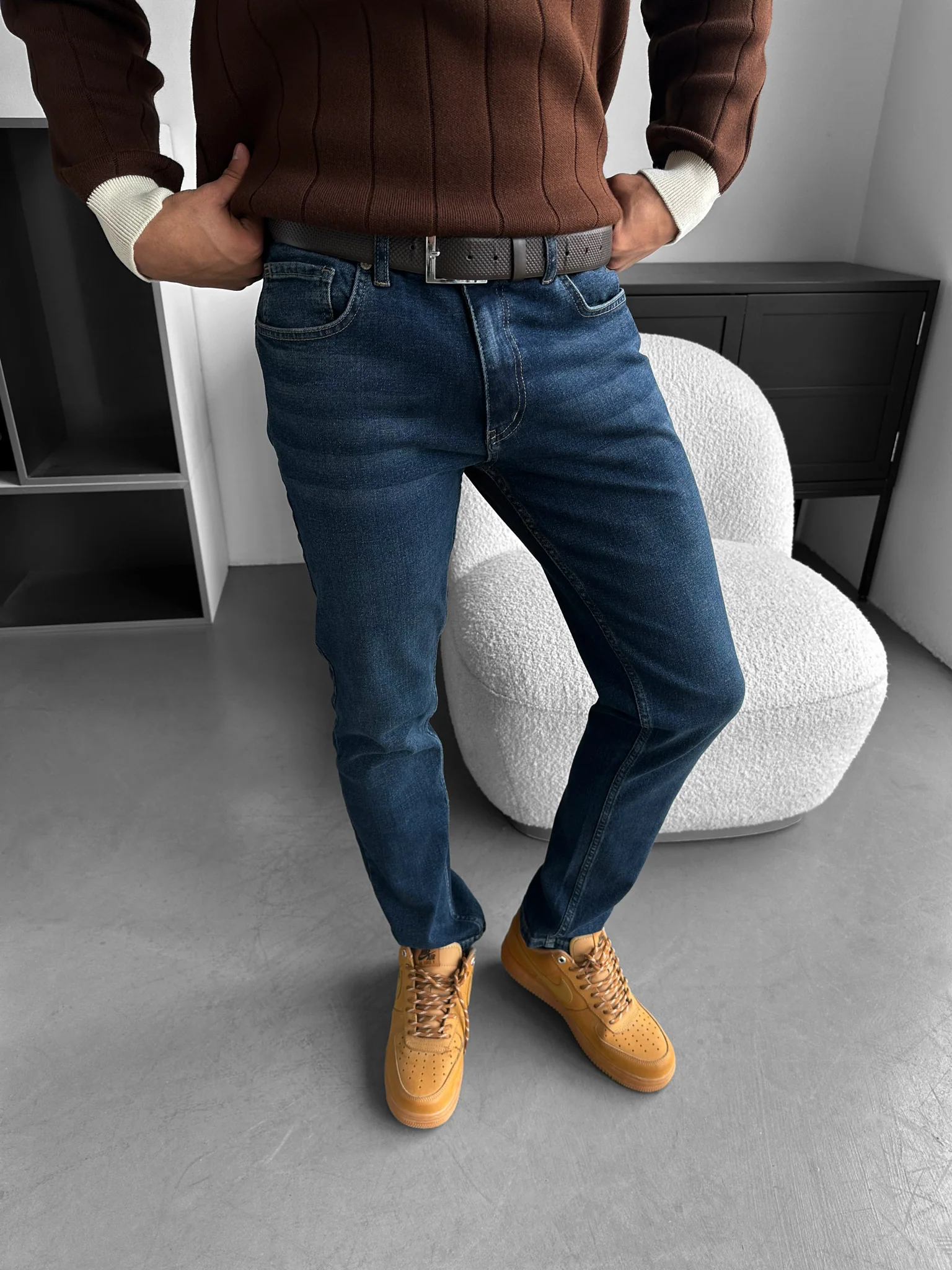 Regular Fit Jeans - Dark Blue - Image 2