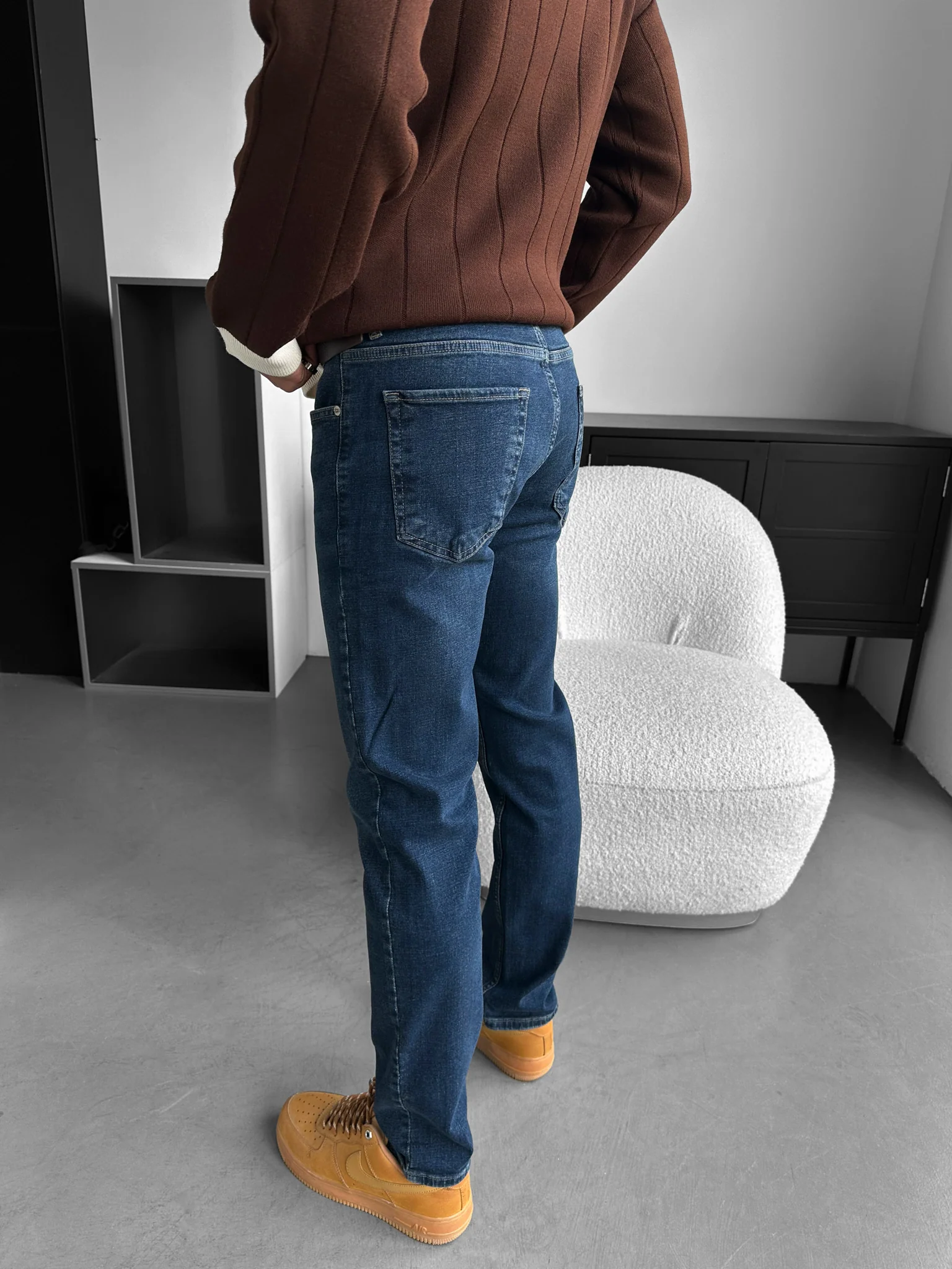 Regular Fit Jeans - Dark Blue - Image 4